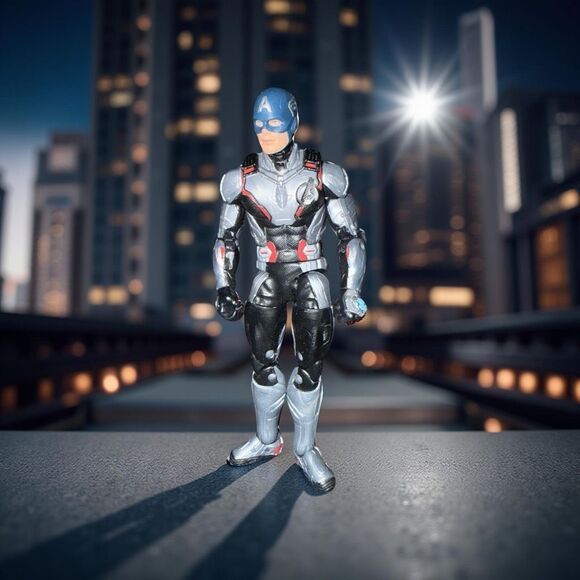 Quantum Suit Captain America Marvel Legends Avengers Endgame Figure A25 - Picture 1 of 8